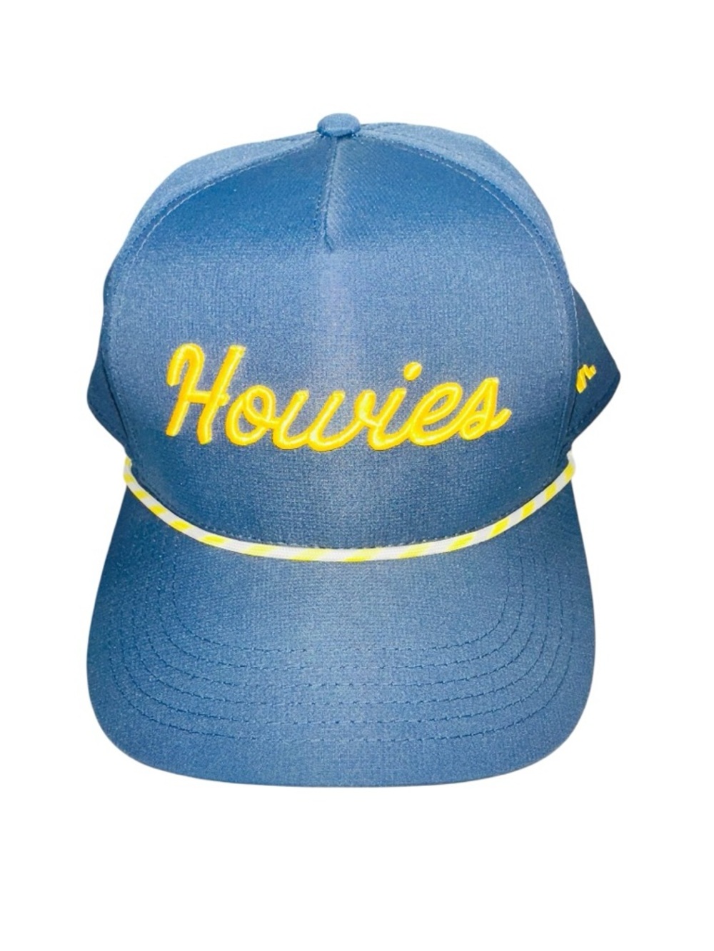Howies Hockey Snapback The Tour Lid Color Rush Blue Yellow Rope Hat Adjustable